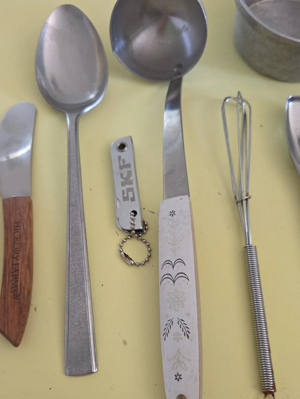 Misc Kitchen Utensils Gadgets Plated Silver Spoon Aluminum Cup...